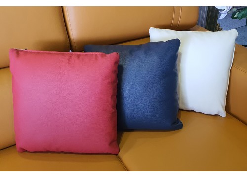 Genuine Full Leather Square Pillow [Pre-Order]